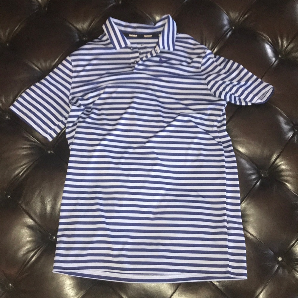 Nike Golf kids XL never worn Navy blue  light blue